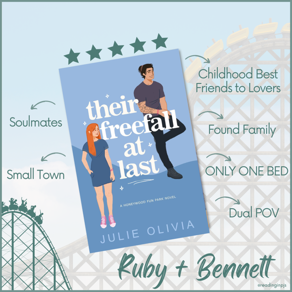 Their Freefall at Last by Julie Olivia - Romance Book Tropes