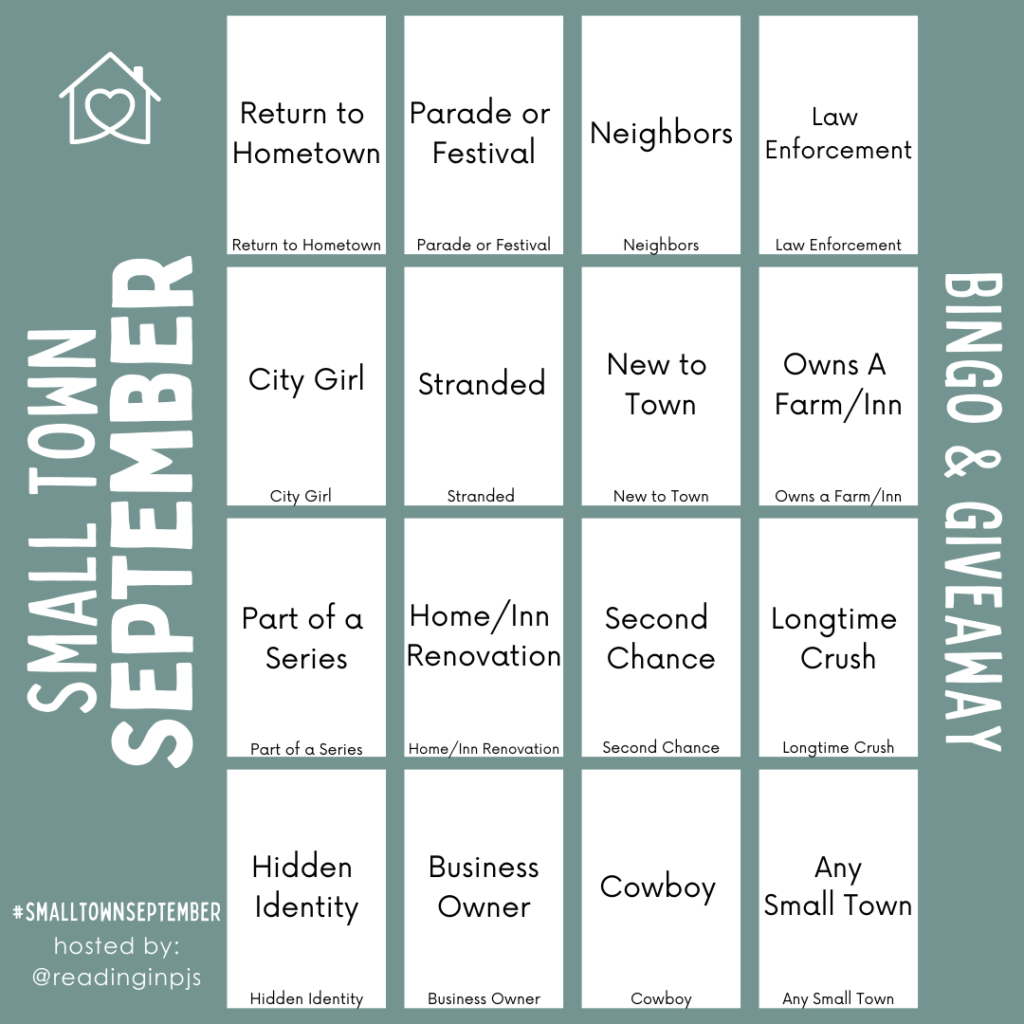 Small Town September Bingo Challenge Templates for Instagram Feed - Square