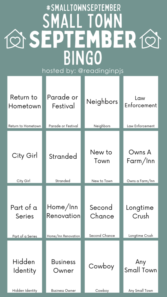 Small Town September Bingo Challenge Templates for Instagram Stories