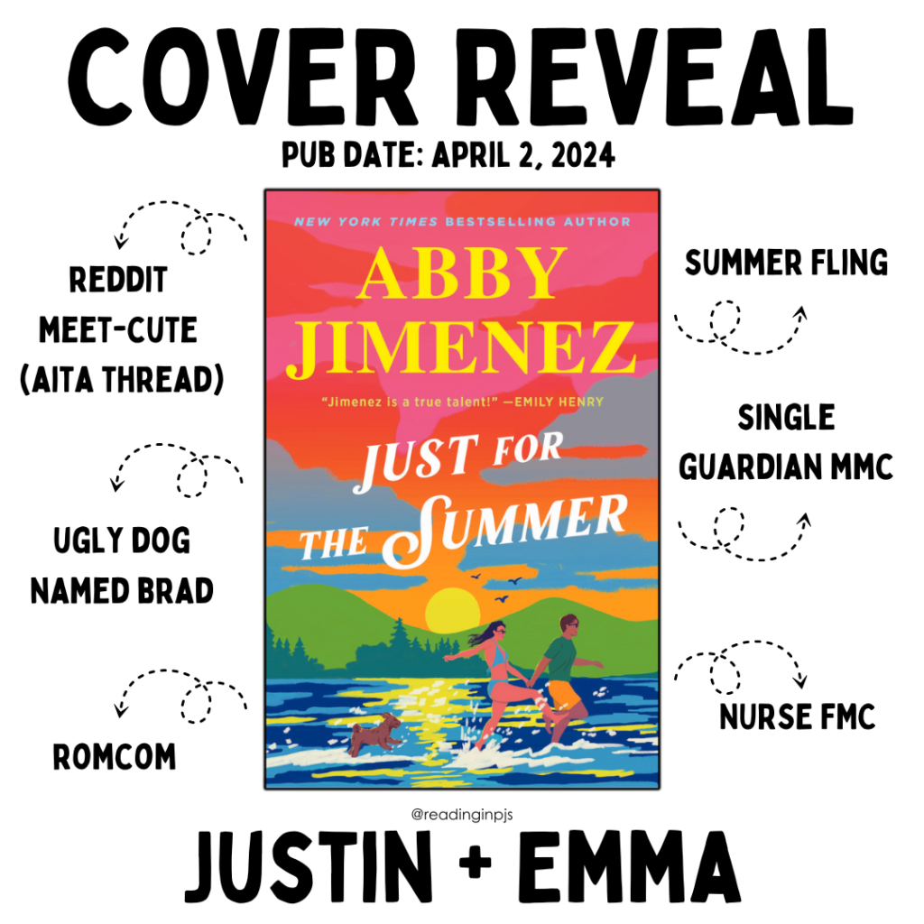 Cover Reveal - Just for the Summer by Abby Jimenez - Romance Book Tropes