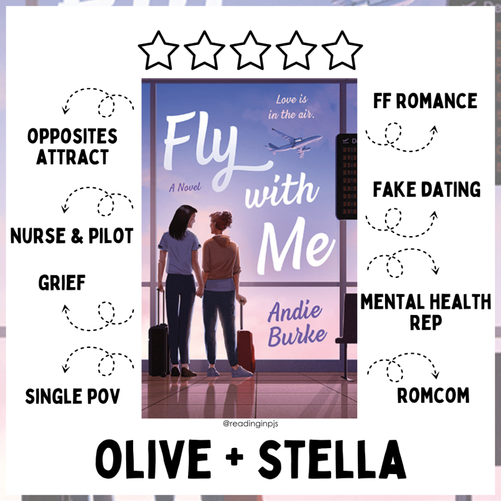 Fly with Me by Andie Burke - Romance Book Tropes by Reading in PJs