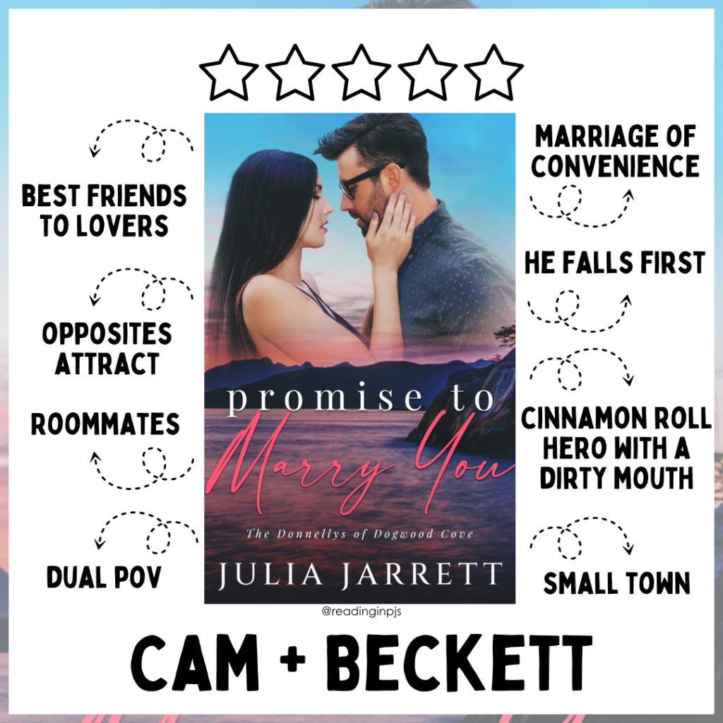 Promise to Marry You by Julia Jarrett - Romance Book Tropes