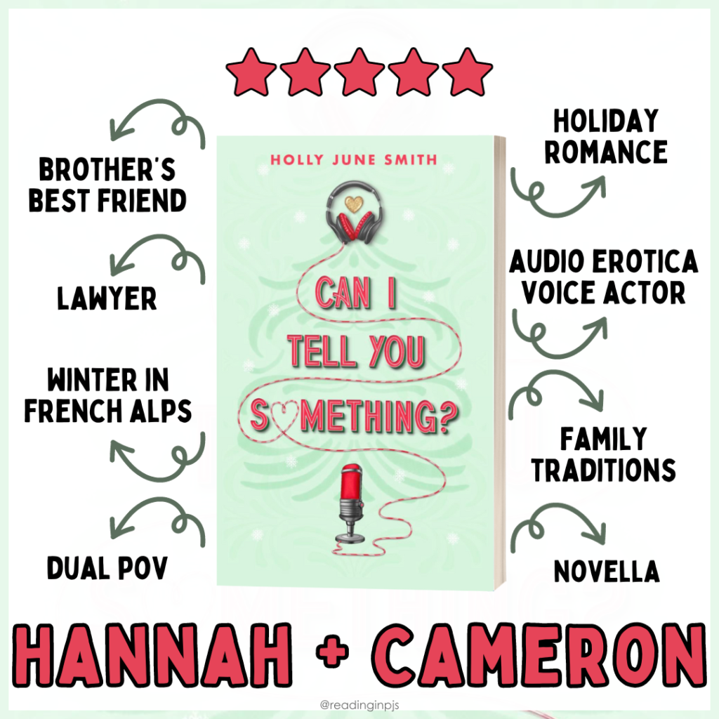 Can I Tell You Something by Holly June Smith - Romance Book Tropes by Reading in PJs