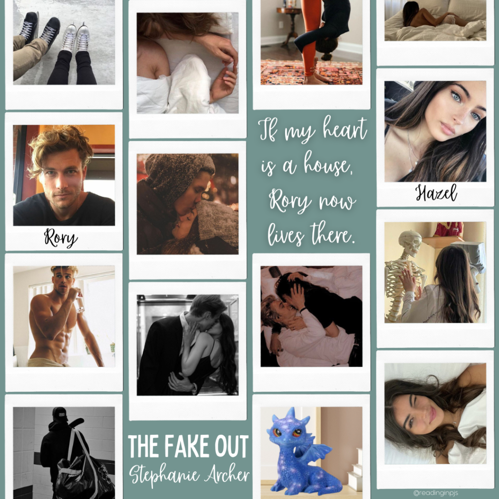 The Fake Out by Stephanie Archer - Romance Aesthetic Edit by Reading in PJs