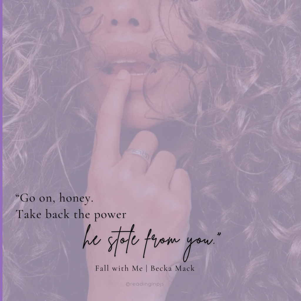 Fall with Me by Becka Mack_ Romance Book Quotes by Reading in PJs